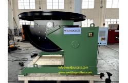 China 3tons Welding Positioner With Rotary And Tiltling Table  0.5 Rpm supplier