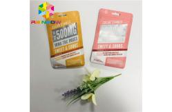 China Reusable Plastic Stand Up Zipper Pouch Bags Matt Finished With Front Clear Window supplier
