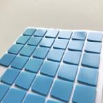 Die Cut Conductive Silicone Rubber Gasket Self Adhesive Silicone Conductive Sheet