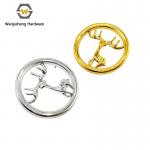 Furniture Hardware Accessories Decorative Materials Manufacturers Deer Head Round Bed Sofa Chair Back Sofa Buckle for sale