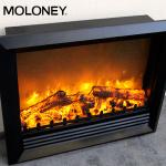 China 35inch Portable Insert Electric Fireplace Heater 2 3 Levels Classic Flame factory