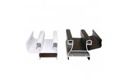 China Champagne Anodized T Shape Aluminium Door Profiles supplier