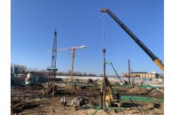 China BVEM 2600 r/min rotation speed hydraulic vibroflot pile driver supplier