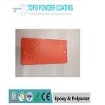 Safe Low Gloss Easy Coat Powder Coating RAL2009 H Pencil Hardness For Metal Furniture for sale