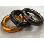 12mm x 45mm Safety Belt Accessories Aluminium Alloy Round Ring For Climbing for sale