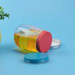 350ml 500ml U Shape Empty Plastic Bottle Transparent Boba Tea PET Beverage Bottles
