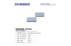 China Circular Arc Segment Permanent Magnet Ferrite For Motorcycle Motor W4136A supplier