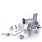 Anodizing Frameless Adjustable Solar Mounting Clamps For PV Mounting Brackets for sale