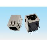 Silver Color RJ45 Ethernet Connector , RJ45 Network Connector For 1G Ethernet for sale