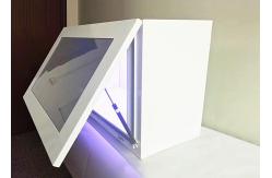 China Full HD 1080P Transparent LCD Screen Case Tabletop Android System Operation supplier