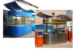 China Environmental Luxury Sentry Box , Portable Security Guard Booths water proof supplier