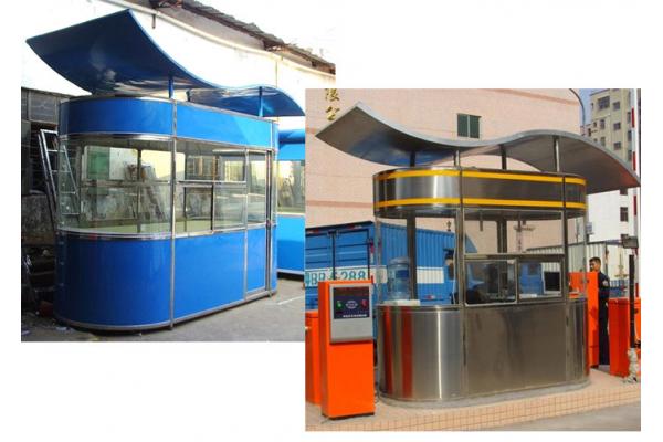 Environmental Luxury Sentry Box , Portable Security Guard Booths water proof