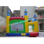Commercial Grade PVC Inflatable Bouncer Slide , Kids 4 In 1 Bounce House for sale