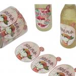 label sticker manufacturer   Custom Water Bottle Label  for Beverage Bottle Label Adhesive Label for sale