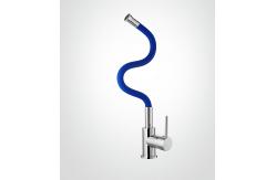 China Alterable Spout 1 Handle Deck Mount Kitchen Faucet Flexible Kitchen Sink Tap supplier
