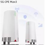 Unlocked 5G CPE Max 3 Outdoor Router CPE Mesh Wifi 6 NSA+SA with Antenna Gain Support RJ45 Sim Card Slot 5g Wifi Extender Router for sale