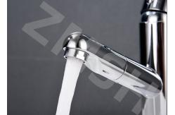 China Bathroom Basin rotatable Hotel Pull Out Sprayer Faucet supplier
