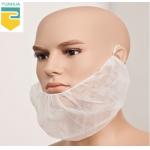 Melt - Blown Fabric Disposable Beard Nets Fluid Resistant For Sanitary Protection for sale