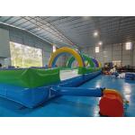 OEM/ODM Commercial Inflatable Water Slides Inflatable Water Slip With Pool