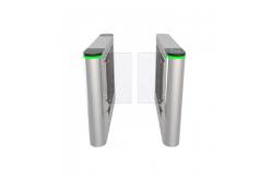 China Stainless Steel Swing Barrier Gate Modern Access Control Solution for Versatile Facilities supplier