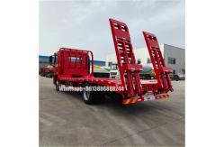 China SHANCMAN 4x2 Special Flat Transport Truck for Excavator Mechanical Equipment supplier