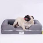 Polyster Washable 61*47*15cm Memory Foam Dog Sofa Plush Pet beds/pet bed for sale