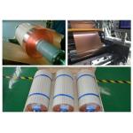 SGS Soft Annealed Rolled Copper Foil  For Mylar Tape Color Uniformity for sale