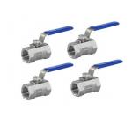1/4 -4 Ss 304 316 Npt Ball Valve Industrial Control Valves for sale