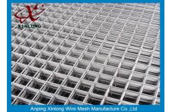 China Easily Assembled Galvanized Welded Wire Mesh Fence For Concrete Plain Weave Style supplier