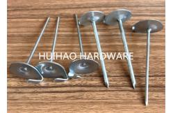 China Carbon Steel Insulation Lacing Anchors With Hook Head Base supplier