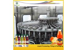 China PET / Glass Bottle Juice Filling Machine 24000BPH With 3-in-1 Filling Monoblock supplier