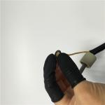 Black Comfortable Anti Static Gloves Latex Finger Protector Smooth Surface