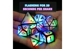 China Ultra Long Standby LED Rechargeable Game Dice Set Dragon And Dungeon supplier