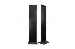 China FCC Capacitive Multi Touch LCD Advertising Kiosk With Magazine Holder supplier