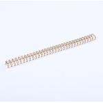 Nanbo 0.25-0.5in Double Loop Wire Binding Electroplated Nylon Coated for sale