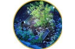 China 2W LED Solar Landscape Spotlights IP65 Adjustable Auto On Off supplier