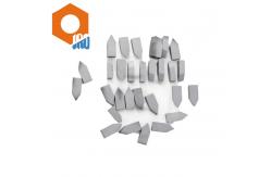 China K10/K20 Tungsten Carbide Brazed Tips For Cutting Hard Steel supplier