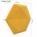 Hexagon 3D Pet Polyester Fiber Acoustic For Wall Covering