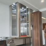 Elegant Glass Home Elevator | Quiet Hydraulic Lift for Modern Houses for sale