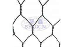 China Galvanized 2mx1mx0.5m Stacking Gabion Baskets Hexagonal Iron Wire Mesh supplier