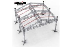 China Portable Folding Truss System Aluminum Lighting Truss Electric Galvanized supplier