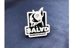 China Custom Made Soft 3D Rubber Silicone Embossed Patches supplier