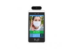 China 8 Inch EMMC 8G Face Recognition Infrared Thermometer supplier