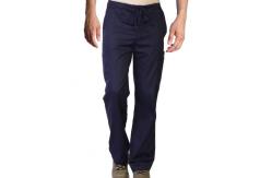 China 200 GSM Insert Pocket Plain Spandex Pants Medical Uniform Scrubs supplier