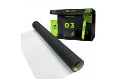 China 100% Polyester Black Back Blockout Fabric For Advertising Textiles supplier