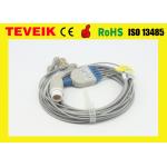 Medical Reusable Mindray One Piece Round 12pin ECG cable For BeneView T5 Patient Monitor for sale