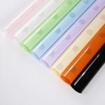 Hollowed Transparent OPP Florist Wrapping Paper 0.035mm Thick Plastic Film for sale