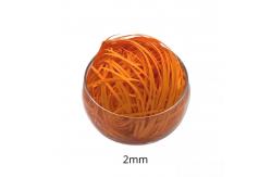 China 10g / Bag No Smell Glitter Orange Recycled Shredded Paper Crinkle Paper supplier