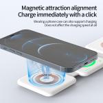 Charging Efficiency ≥73% Multifunction Wireless Charger Blue LED Light for sale