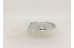 China 100ml Clear Plastic Cylinder For Dry Fruit / Nut BPA Free Leak Proof supplier